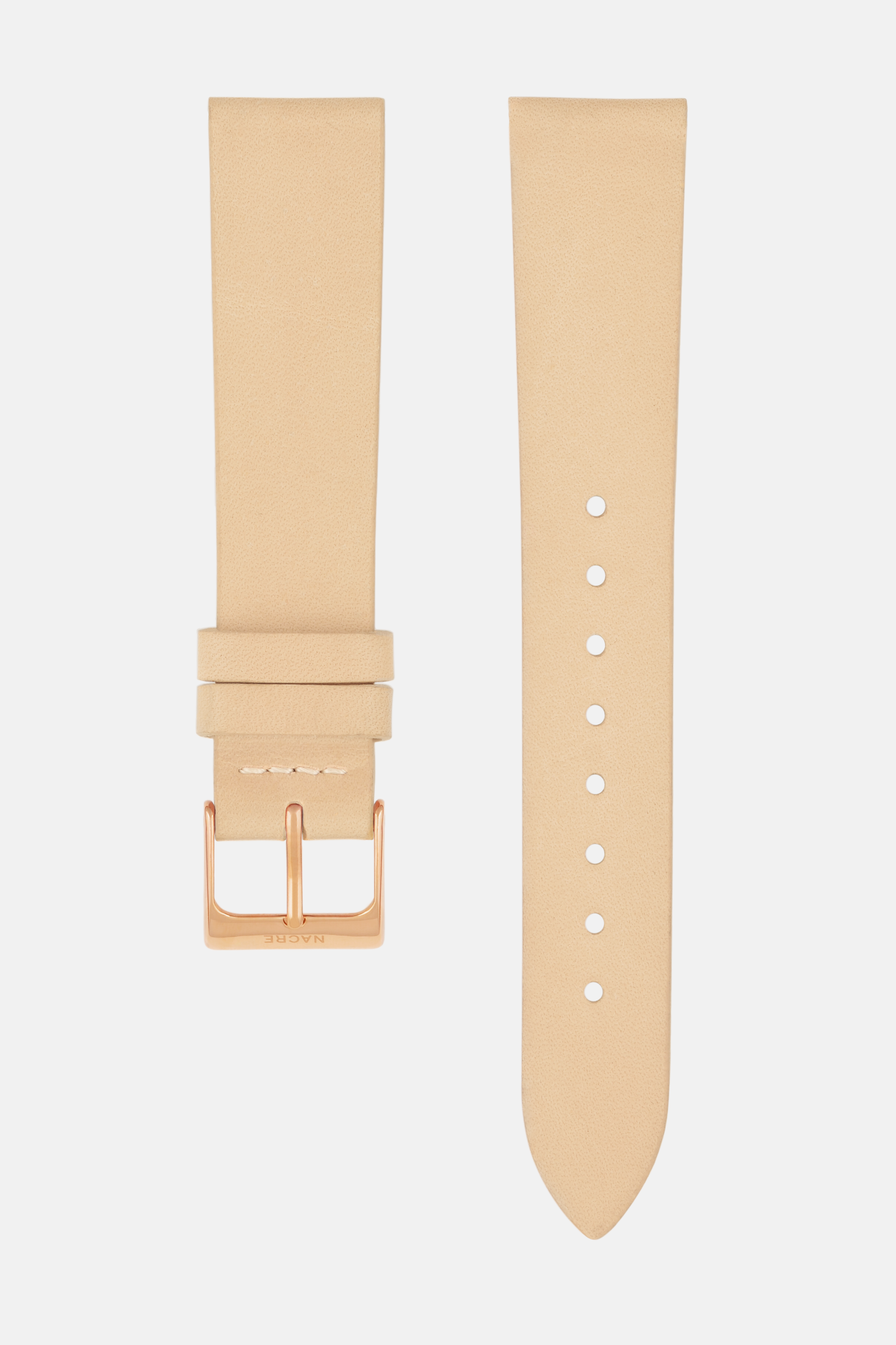 Strap - Italian Leather - Sand Leather - Rose Gold